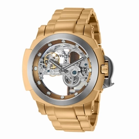 Invicta Men's Watch - Coalition Forces Ghost Bridge Dial Khaki Steel Bracelet | 43941
