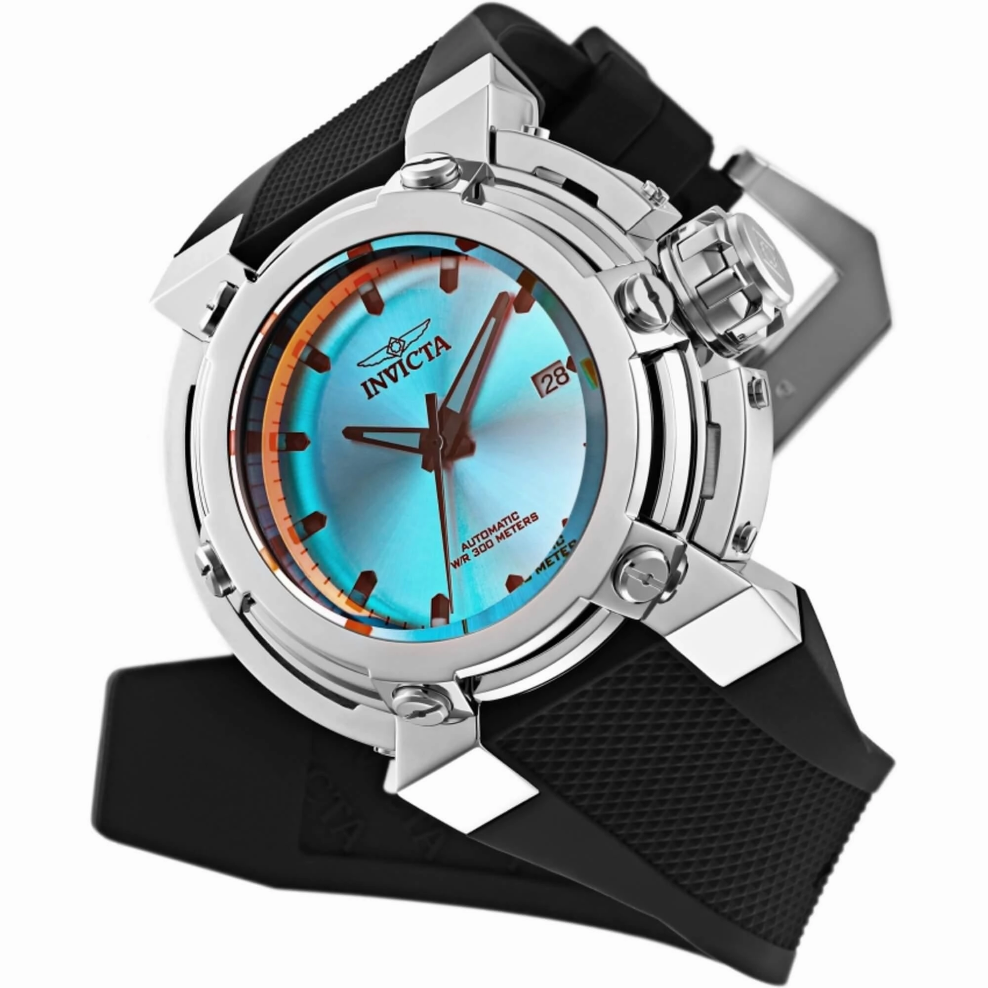 Invicta Men's Watch - Coalition Forces X-Wing Automatic Silver Dial Strap | 28366