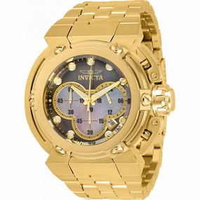 Invicta Men's Watch - Coalition Forces X-Wing Chrono Yellow Gold Bracelet | 30458