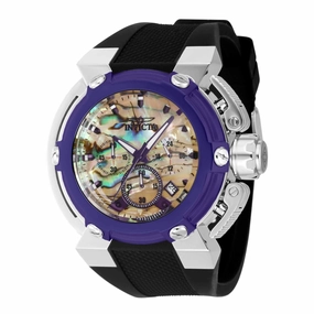 Invicta Men's Watch - Coalition Forces X-Wing Chronograph Black Rubber Strap | 40063
