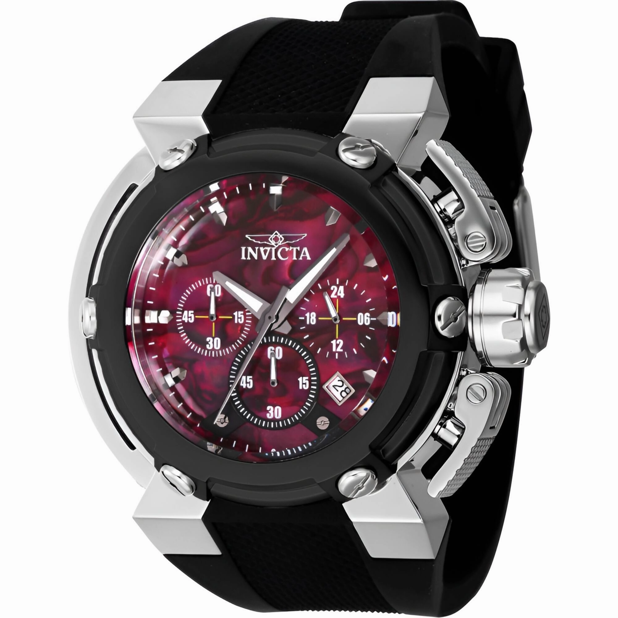 Invicta Men's Watch - Coalition Forces X-Wing Red and Gunmetal Dial Strap | 40060