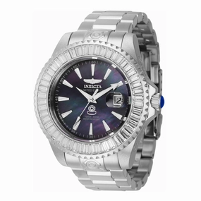 Invicta Men's Watch - Cruiseline Date Display Black Mother of Pearl Dial | 44336