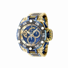 Invicta Men's Watch - Flying Fox Chronograph Blue and Gold Dial Bracelet | 38226