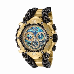 Invicta Men's Watch - Gladiator Chrono Rotating Bezel Yellow Gold Bracelet | 42092