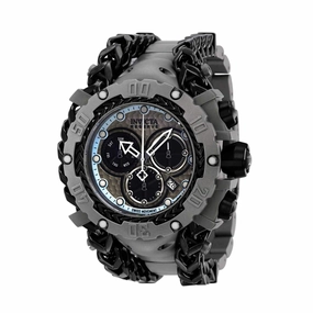Invicta Men's Watch - Gladiator Chronograph Rotating Bezel Grey Bracelet | 37259