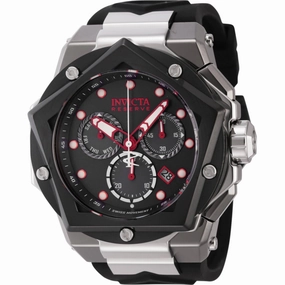 Invicta Men's Watch - Helios Chronograph Gunmetal and Black Dial Day-Date | 44575