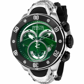 Invicta Men's Watch - Kraken Chronograph Green and Silver Dial Strap Quartz | 36329