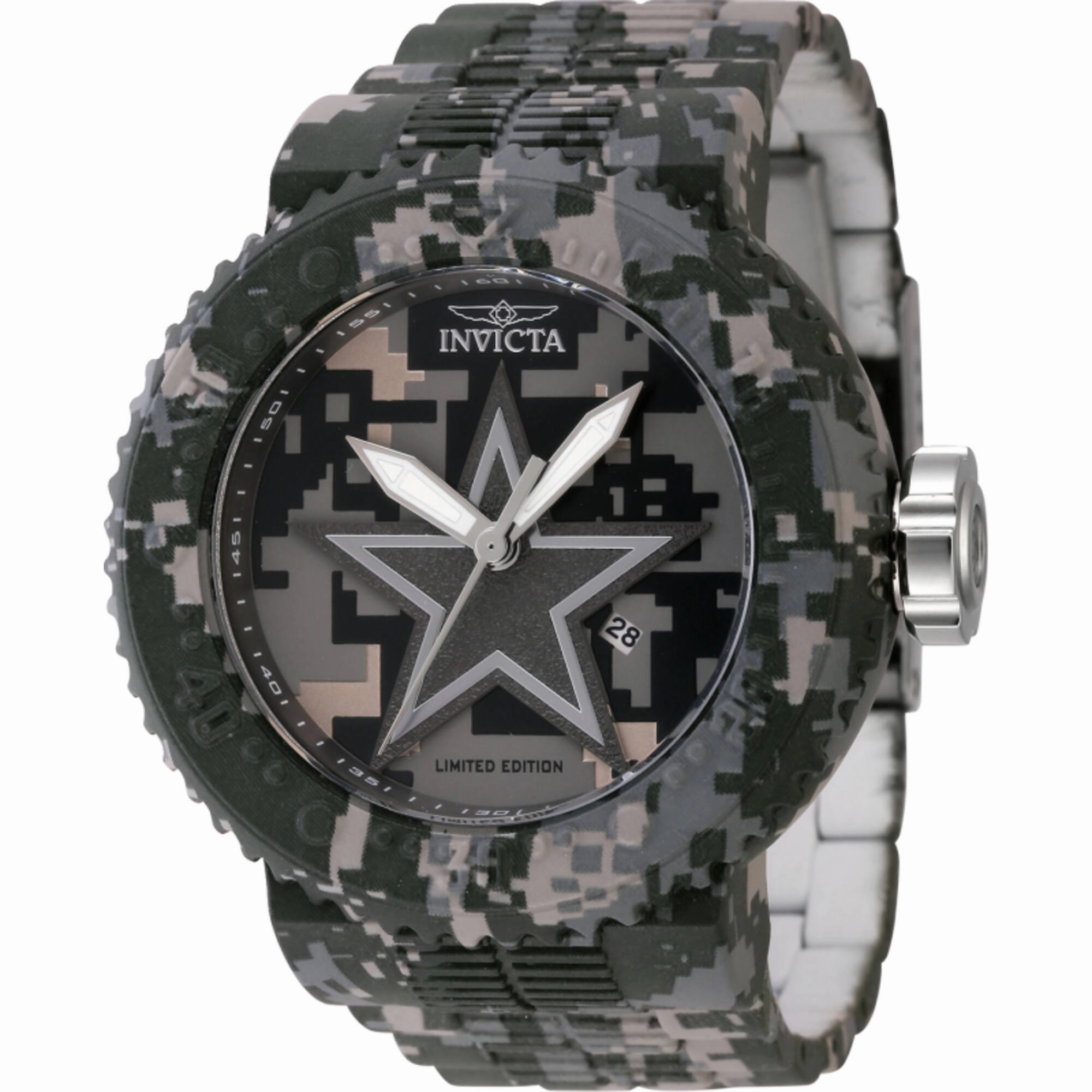 Invicta Men's Watch - NFL Dallas Cowboys Quartz Aqua Plated Steel Bracelet | 45092