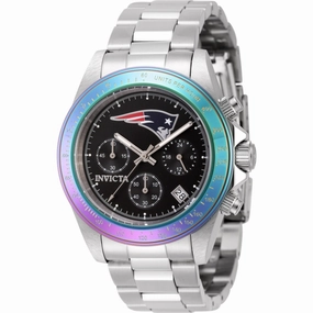 Invicta Men's Watch - NFL New England Patriots Chronograph Steel Bracelet | 44989