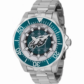 Invicta Men's Watch - NFL Philadelphia Eagles Dial Stainless Steel Bracelet | 42119