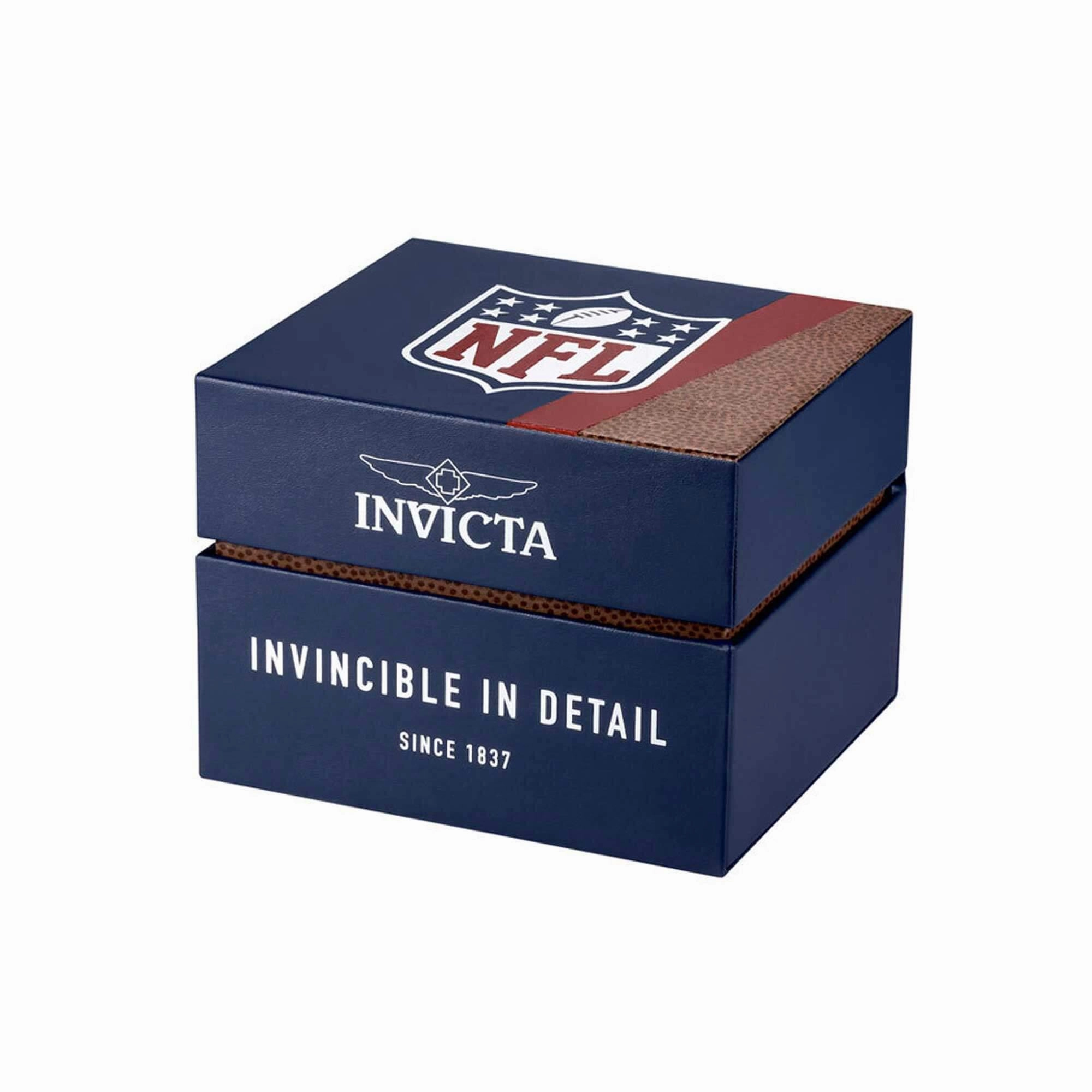 Invicta Men's Watch - NFL Pittsburgh Steelers Chrono Rubber and Steel Strap | 41433