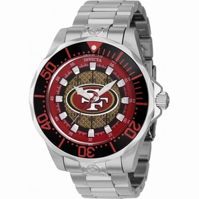 Invicta Men's Watch - NFL San Francisco 49ers Dial Stainless Steel Bracelet | 42118