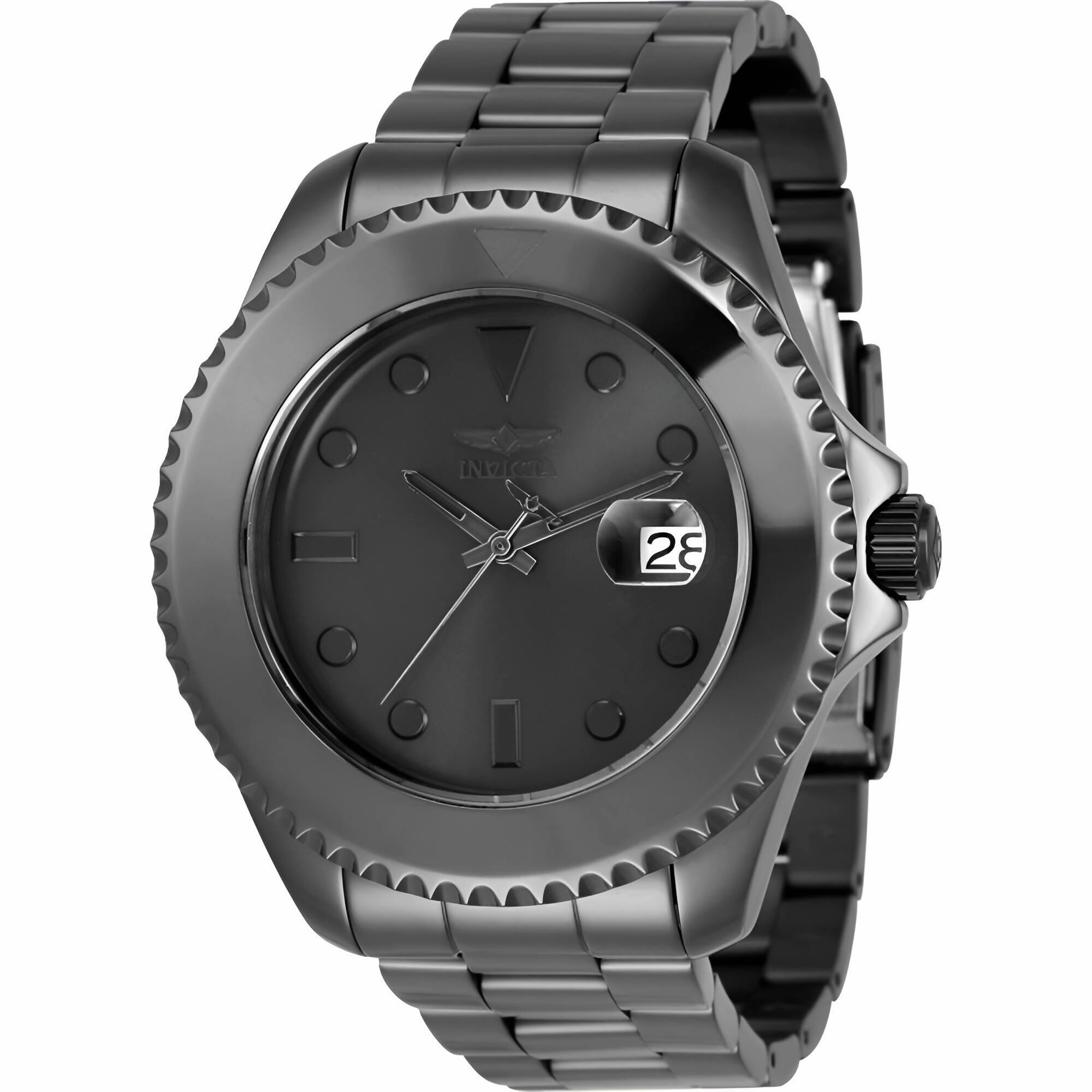 Invicta Men's Watch - Pro Diver Automatic Black Stainless Steel Bracelet | 35039