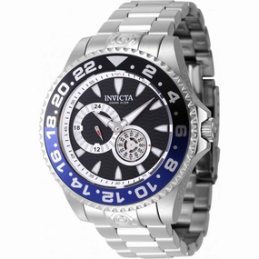 Invicta Men's Watch - Pro Diver Automatic Blue and Black Bezel Steel Bracelet | 47300
