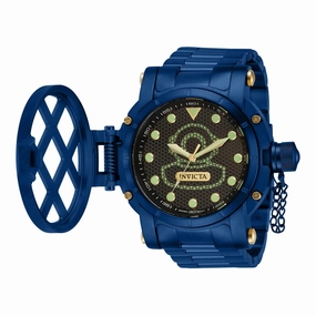 Invicta Men's Watch - Pro Diver Black Dial Blue Stainless Steel Bracelet | 37357