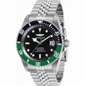 Invicta Men's Watch - Pro Diver Black Dial Unidirectional Rotating Bezel | 29177