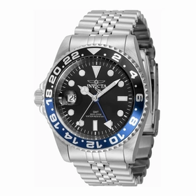 Invicta Men's Watch - Pro Diver Date Display Blue and Black Rotating Bezel | 43969
