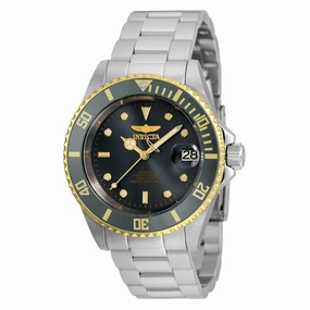Invicta Men's Watch - Pro Diver Grey Dial Silver Stainless Steel Bracelet | 35847