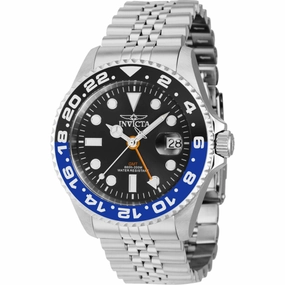 Invicta Men's Watch - Pro Diver Quartz Date Silver Stainless Steel Bracelet | 40953