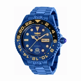 Invicta Men's Watch - Pro Diver Rotating Bezel Blue Stainless Steel Bracelet | 35340