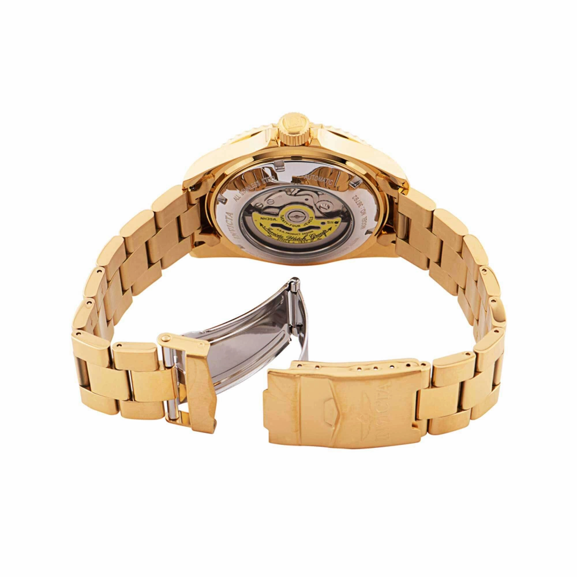 Invicta Men's Watch - Pro Diver Rotating Bezel Steel Bracelet Date Display | 36792