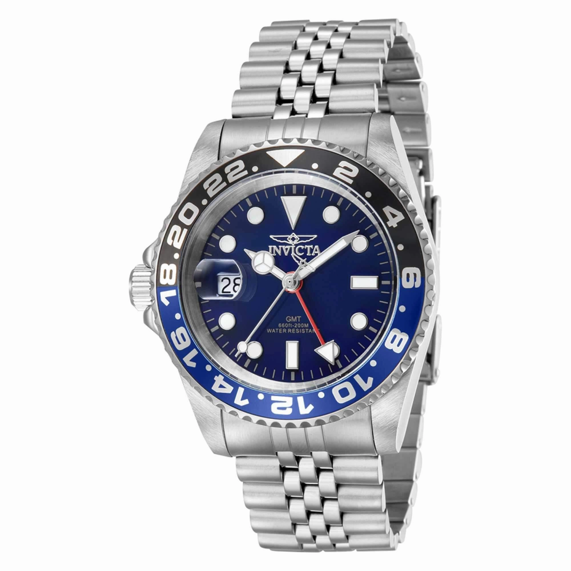 Invicta Men's Watch - Pro Diver Swiss Quartz Date Display Steel Bracelet | 43970