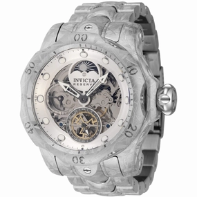 Invicta Men's Watch - Reserve Automatic Silver and Gunmetal Skeleton Dial | 44433