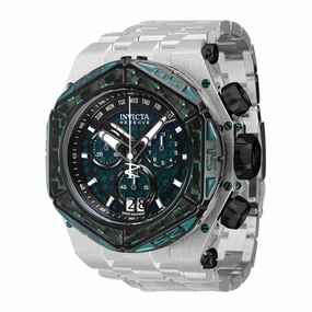 Invicta Men's Watch - Reserve Carbon Hawk Green and Gunmetal Dial Bracelet | 38925