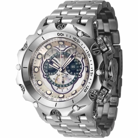Invicta Men's Watch - Reserve Chrono Purple, Green and White Dial Bracelet | 45608