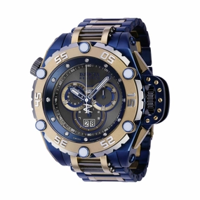 Invicta Men's Watch - Reserve Flying Fox Gunmetal, Dark Blue, Khaki Dial | 39551