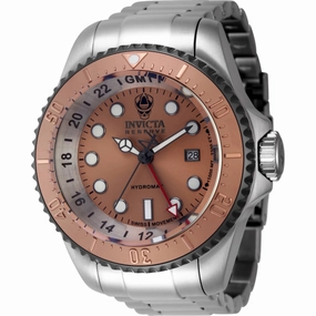 Invicta Men's Watch - Reserve Hydromax Quartz Brown Dial Steel Bracelet | 45477