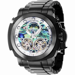 Invicta Men's Watch - Reserve Man of War Automatic Black Stainless Steel | 39578
