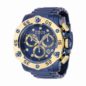 Invicta Men's Watch - Reserve Propeller Gold Tone and Blue Dial Bracelet | 38701