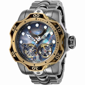 Invicta Men's Watch - Reserve Venom Open Heart Dial Titanium Steel Bracelet | 35989