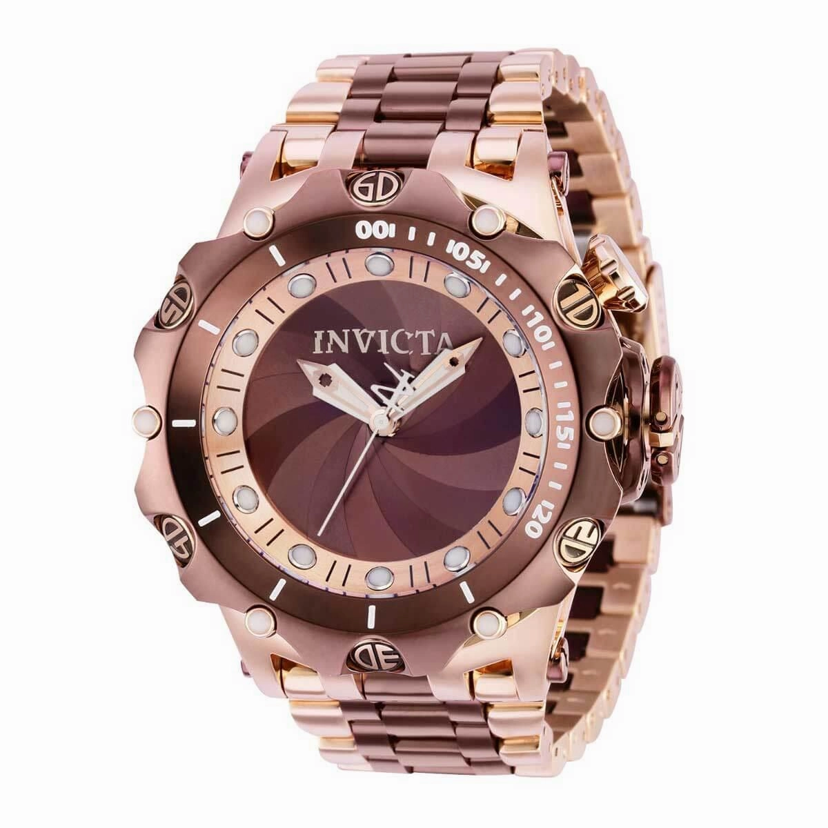 Invicta Men's Watch - Reserve Venom Shutter Skeleton Dial Two Tone Bracelet | 36662