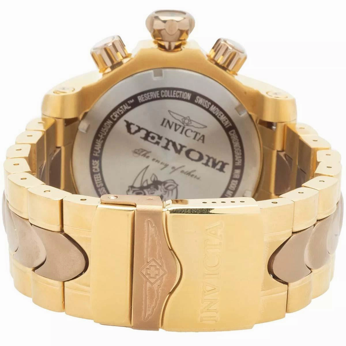 Invicta Men's Watch - Reserve Venom Swiss Quartz Chronograph Rotating Bezel | 32268