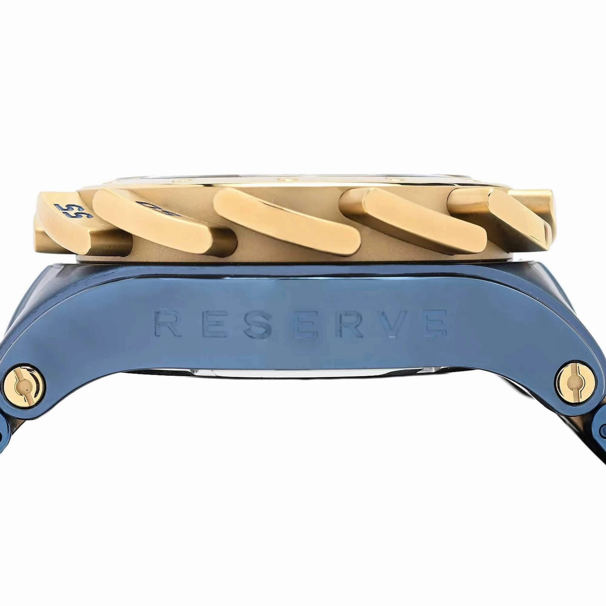 Invicta Men's Watch - Ripsaw Two Tone Dark Blue and Yellow Gold Bracelet | 38799