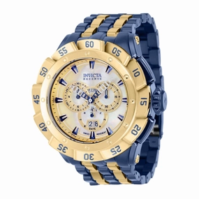 Invicta Men's Watch - Ripsaw Two Tone Dark Blue and Yellow Gold Bracelet | 38799