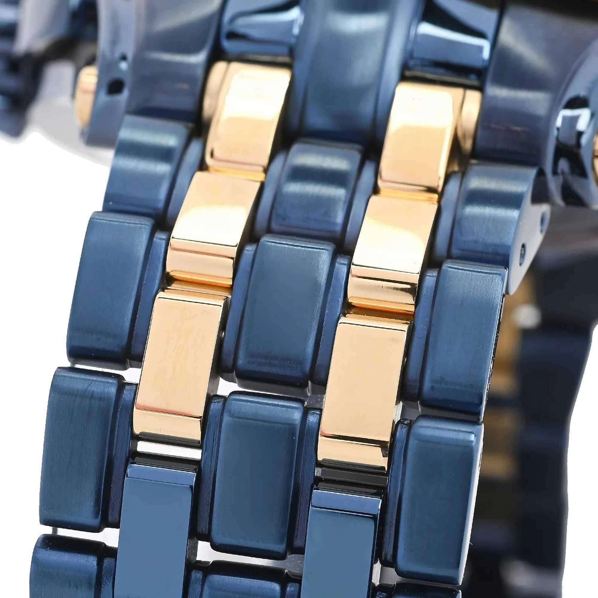 Invicta Men's Watch - Ripsaw Two Tone Dark Blue and Yellow Gold Bracelet | 38799