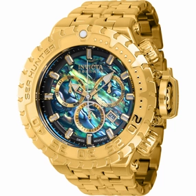 Invicta Men's Watch - Sea Hunter Chrono Yellow Gold Stainless Steel Bracelet | 39327