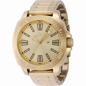 Invicta Men's Watch - Speedway Quartz Yellow Gold Stainless Steel Bracelet | 48935
