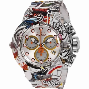 Invicta Men's Watch - Subaqua Aqua Plated Steel Bracelet Chronograph Dive | 32103