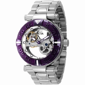 Invicta Men's Watch - Subaqua Automatic Silver Dial Rotating Bezel Bracelet | 44039