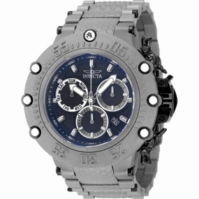 Invicta Men's Watch - Subaqua Chronograph Titanium and Black Dial Bracelet | 48194