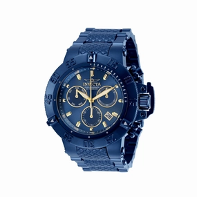 Invicta Men's Watch - Subaqua Noma III Chronograph Blue Dial Steel Bracelet | 30122