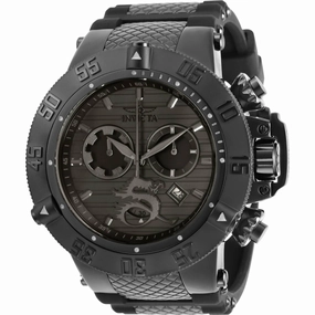 Invicta Men's Watch - Subaqua Noma III Chronograph Gunmetal and Black Dial | 31645