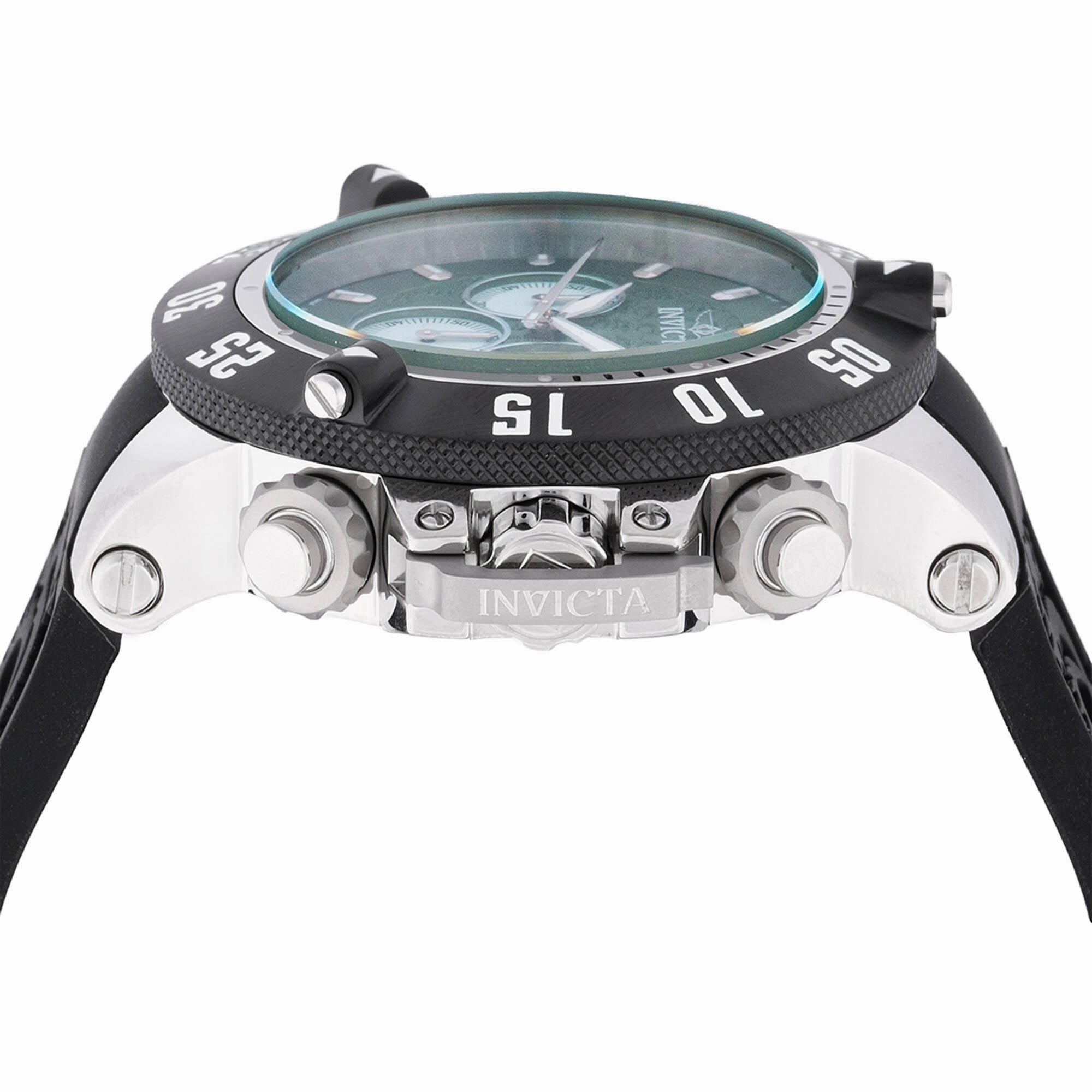 Invicta Men's Watch - Subaqua Noma III Chronograph White and Green Dial Strap | 47329