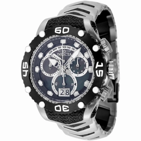 Invicta Men's Watch - Subaqua Noma VIII Chronograph Black/Silver Tone Bracelet | 47291