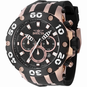 Invicta Men's Watch - Subaqua Rose Gold Steel and White Polyurethane Strap | 46513