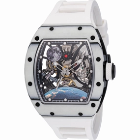 Invicta Men's Watch S1 Rally Interstellar Chrono Skeleton Dial White Strap 49012